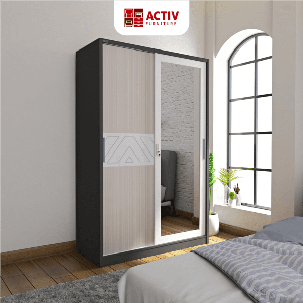 Lemari Pakaian – Forte SL 120 B – Activ Furniture