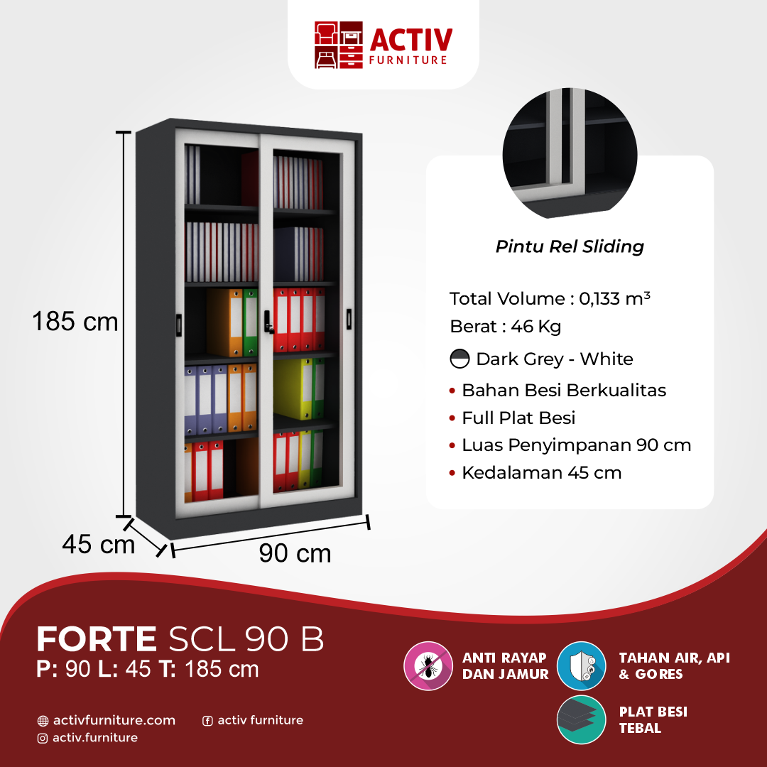 Detail Ukuran_Forte SCL 90 B