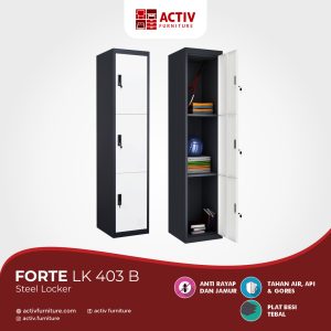 Activ Furniture_Forte LK 403_Lemari Besi_Lemari Pakaian Besi_Ruang Kantor