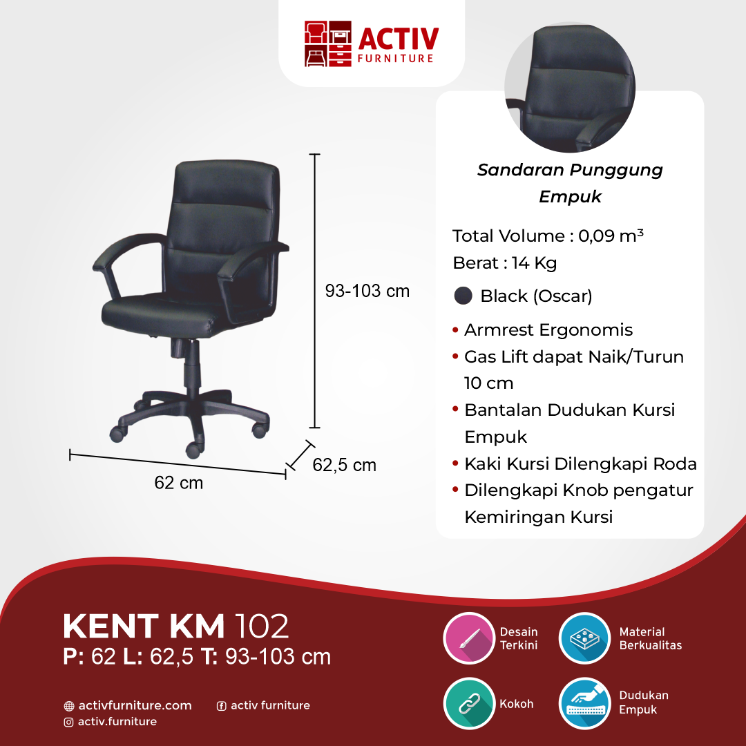 Kent KM 102_USP Produk