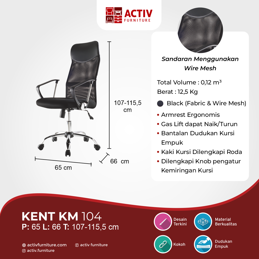 Kent KM 104_USP Produk