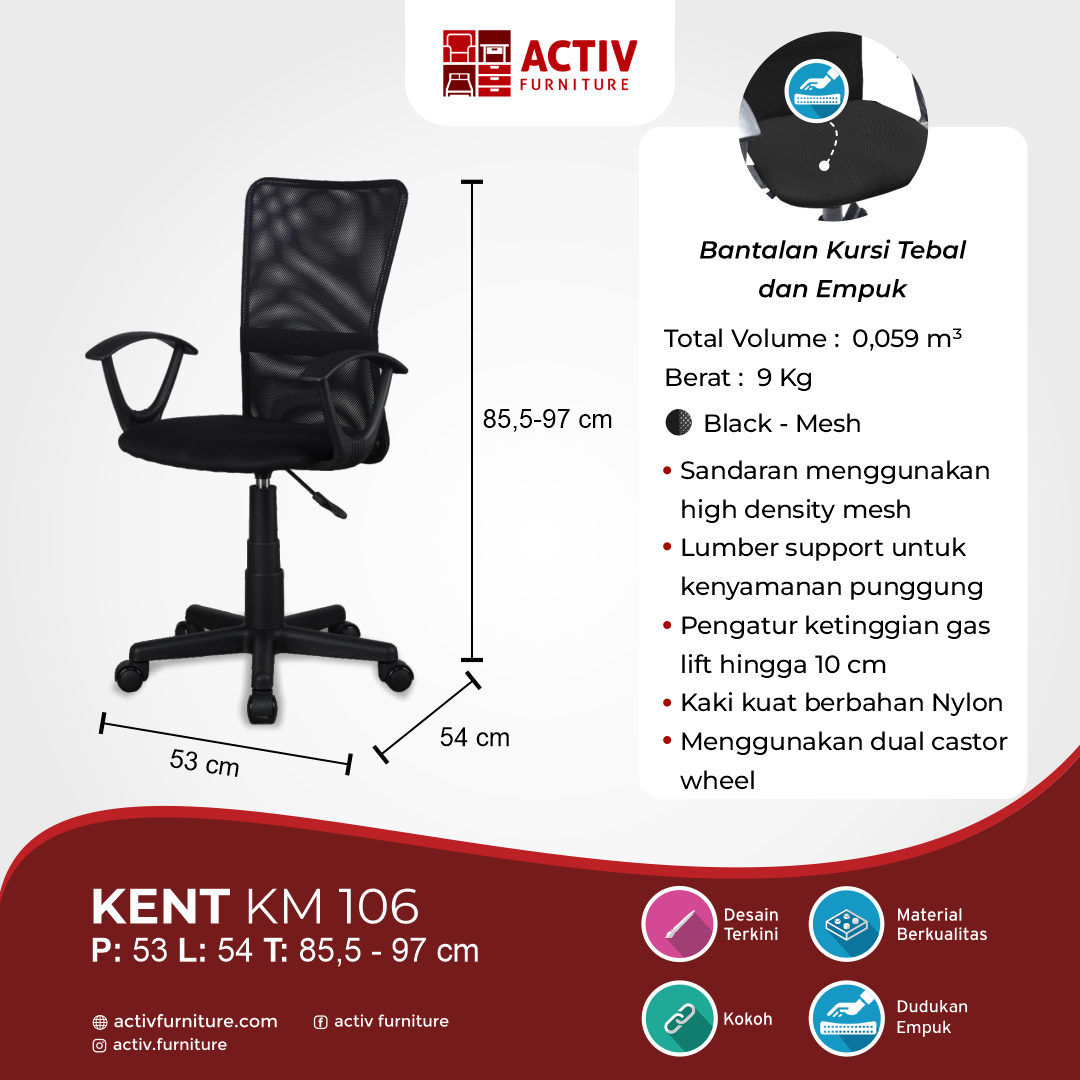 Kent KM 106_USP Produk