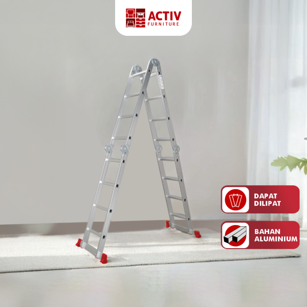 Tangga W / Tangga Aluminium – Cozy Ladder 400 A – Activ Furniture