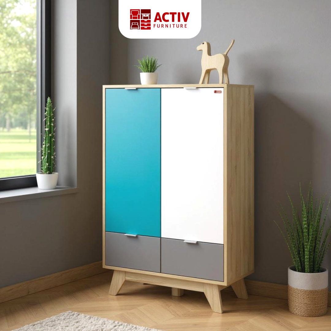 1. Lotus LS 80 – Sonomoa Oak_Turquoise_Grey_White