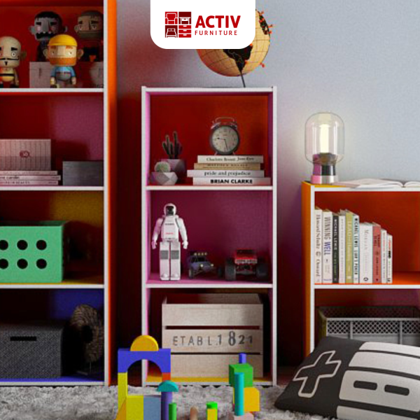 Rak Serbaguna / Open Rack Cabinet / Rak Terbuka – Poku ORC 3 – Activ Furniture