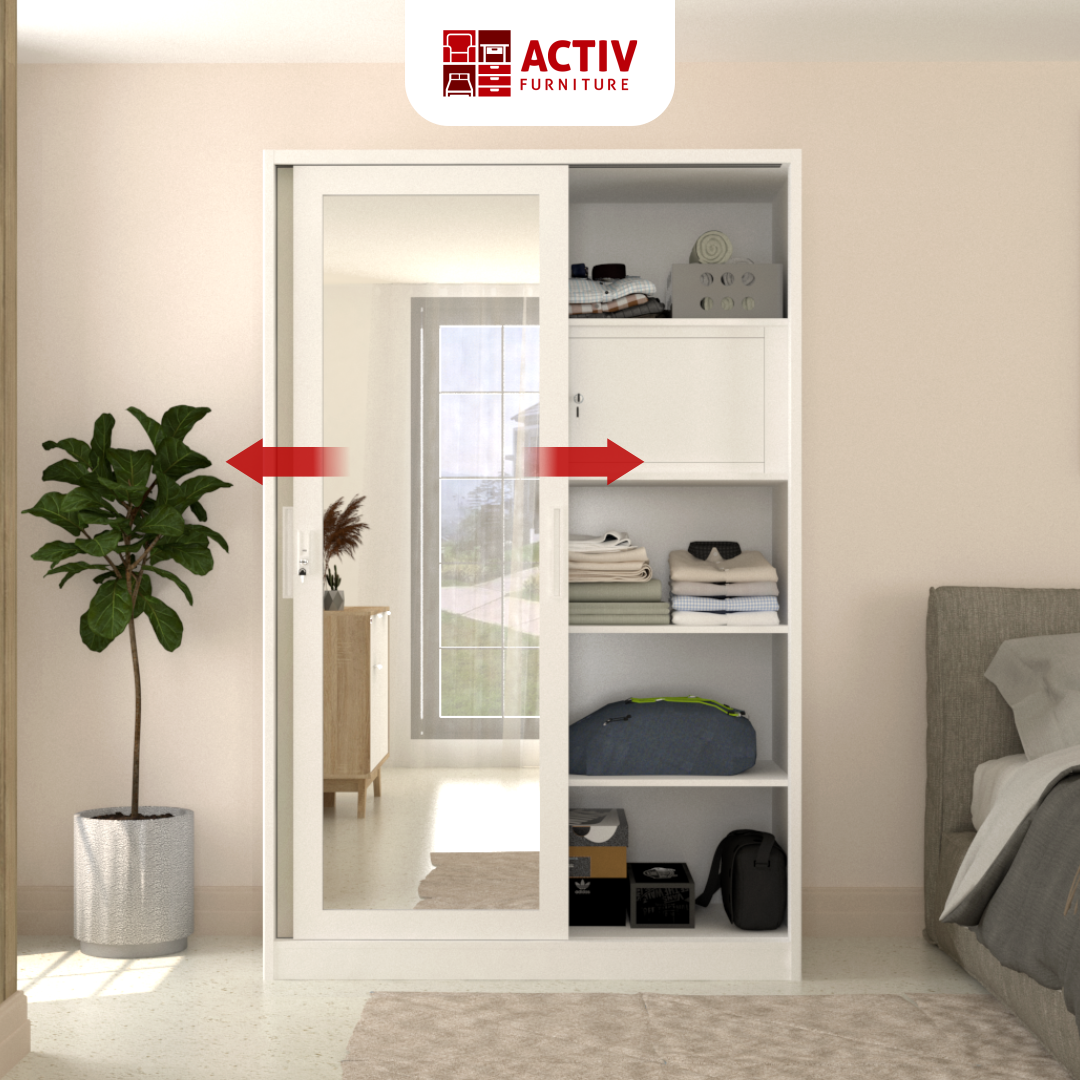 2. NPL Dura SL 12 AA_Lemari Pakaian Besi_Lemari Pakaian_Dura Series_Kamar Tidur_Activ Furniture