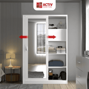 NPL Dura SL 12EC_Lemari Pakaian Besi_Lemari Pakaian_Dura Series_Kamar Tidur_Activ Furniture