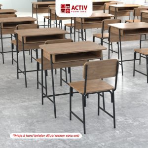 Nesa MBB 71 B_Meja dan Kursi Belajar_Meja Sekolah_Meja Belajar_Ruang Sekolah_Set Meja Kursi_Activ Furniture